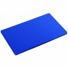 Доска разделочная пластиковая синяя 45*60*1.25 см
