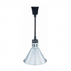 Лампа инфракрасная HURAKAN HKN-DL800 серебряная