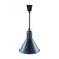 Лампа инфракрасная HURAKAN HKN-DL800 черная